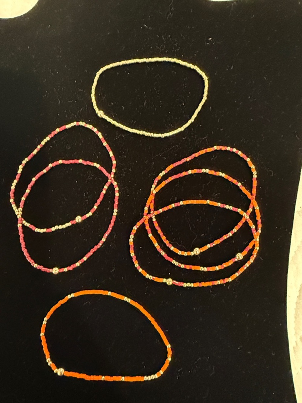 enewton - Stack of 7 “GameDay Hope Unwritten” Bracelets - NWOT VT fans!! - Picture 2 of 8
